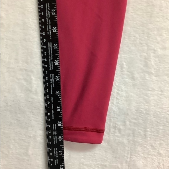 Lululemon Wunder Under Pant III (Reversible) Cranberry / Alarming Size 4 Legging - Picture 8 of 13